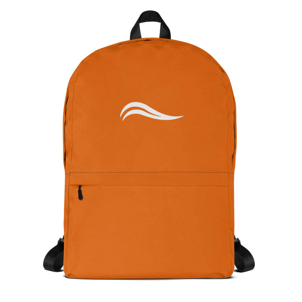 Swirl Backpack - Orange