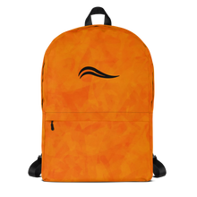 Load image into Gallery viewer, Swirl Backpack - Big Orange
