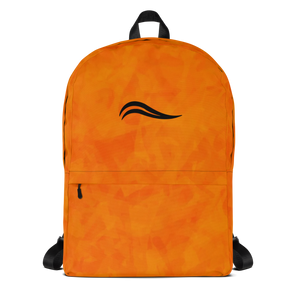 Swirl Backpack - Big Orange