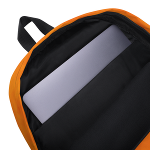 Swirl Backpack - Big Orange