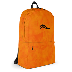 Swirl Backpack - Big Orange