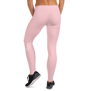 Swirl Leggings - Pink