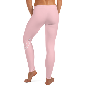 Swirl Leggings - Pink