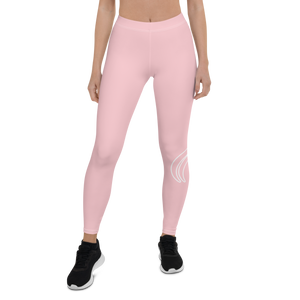 Swirl Leggings - Pink