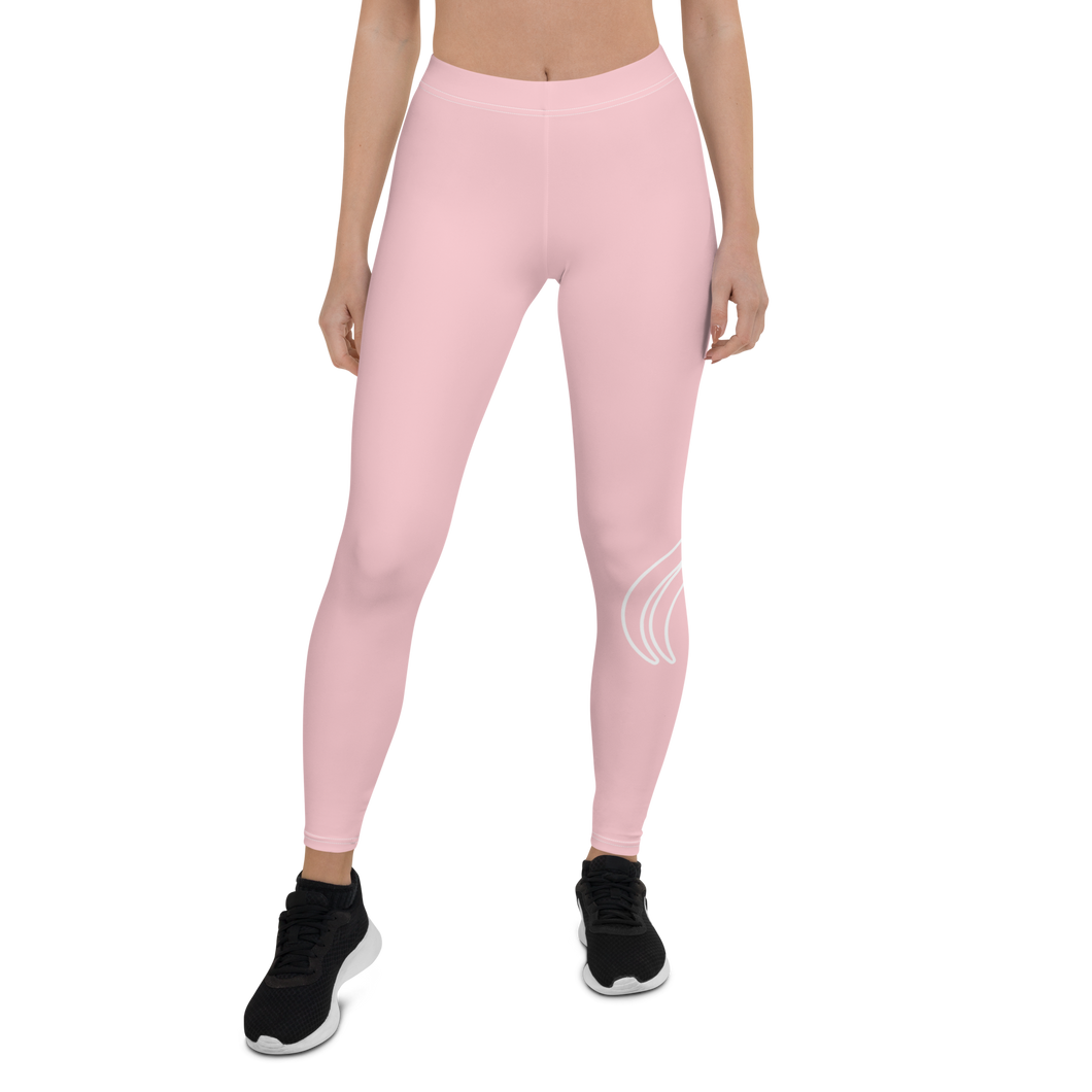 Swirl Leggings - Pink