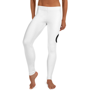 Swirl Leggings - White