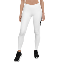 Load image into Gallery viewer, Swirl Leggings - White
