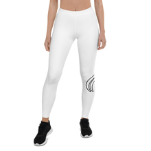 Load image into Gallery viewer, Swirl Leggings - White
