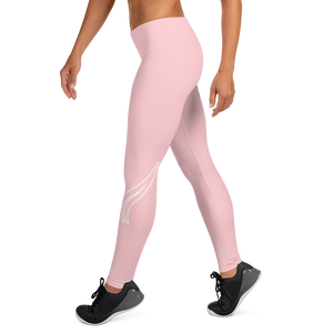 Swirl Leggings - Pink