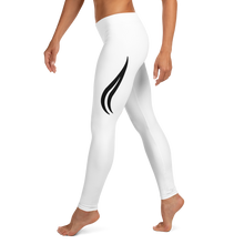 Load image into Gallery viewer, Swirl Leggings - White
