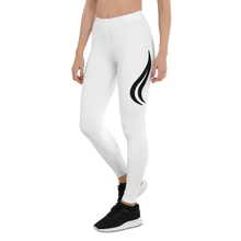 Load image into Gallery viewer, Swirl Leggings - White
