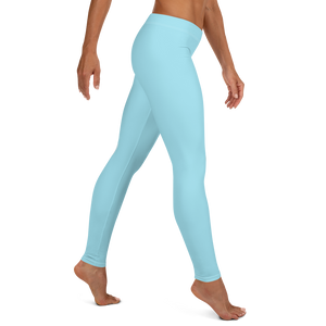 Swirl Leggings - Light Blue