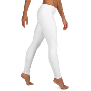 Swirl Leggings - White