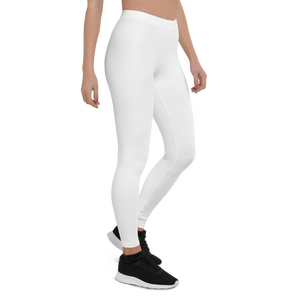 Swirl Leggings - White