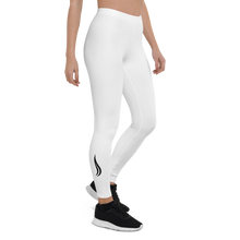 Load image into Gallery viewer, Swirl Leggings - White
