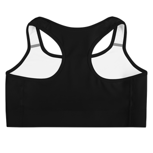 Swirl Sports Bra - Black