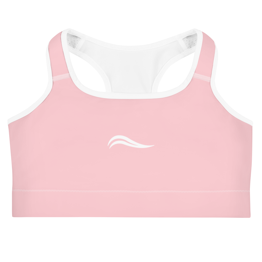 Swirl Sports Bra - Pink