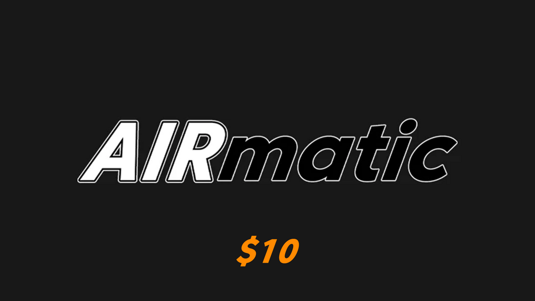 AIRmatic Clothing Gift Card