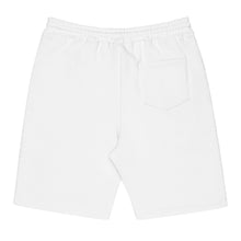 Load image into Gallery viewer, Men&#39;s Swirl Fleece Shorts - Black/White
