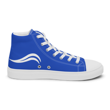 Load image into Gallery viewer, Men’s AIRmatic Canvasmatic High Top Blue
