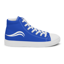 Load image into Gallery viewer, Men’s AIRmatic Canvasmatic High Top Blue
