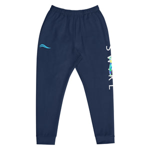 Swirl Joggers - Navy