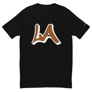 LA Slick D L A T-Shirt - Brown