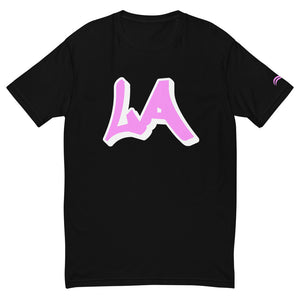 LA Slick D L A T-Shirt - Pink