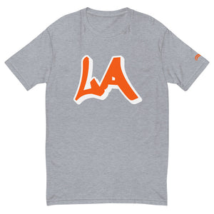 LA Slick D L A T-Shirt - Orange