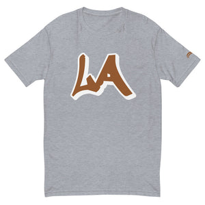 LA Slick D L A T-Shirt - Brown