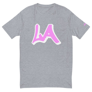 LA Slick D L A T-Shirt - Pink