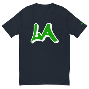 LA Slick D L A T-Shirt - Green