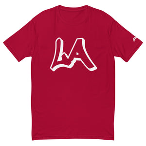 LA Slick D L A T-Shirt - Red