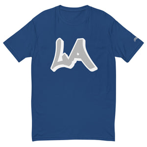 LA Slick D L A T-Shirt - Grey