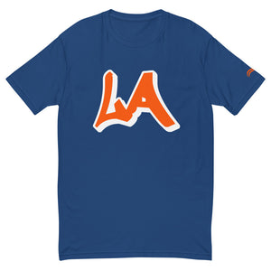 LA Slick D L A T-Shirt - Orange