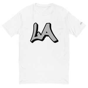 LA Slick D L A T-Shirt - Grey