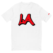 Load image into Gallery viewer, LA Slick D L A T-Shirt - Red
