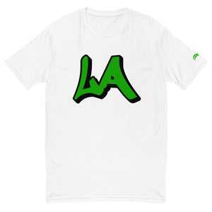 LA Slick D L A T-Shirt - Green