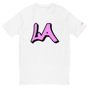 LA Slick D L A T-Shirt - Pink