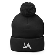 Load image into Gallery viewer, LA Slick D L A Pom Beanie
