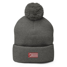 Load image into Gallery viewer, AIRmatic Clothing Flag Pom Beanie
