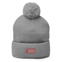 Load image into Gallery viewer, AIRmatic Clothing Flag Pom Beanie
